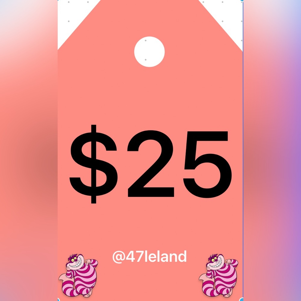 $25 Live Show Unlisted Item